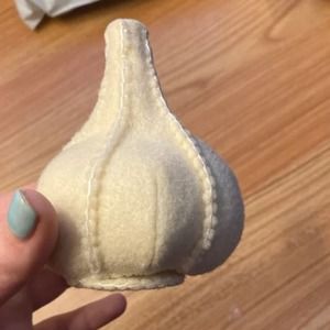 Food Garlic Cotton, Play Garlic Handmade